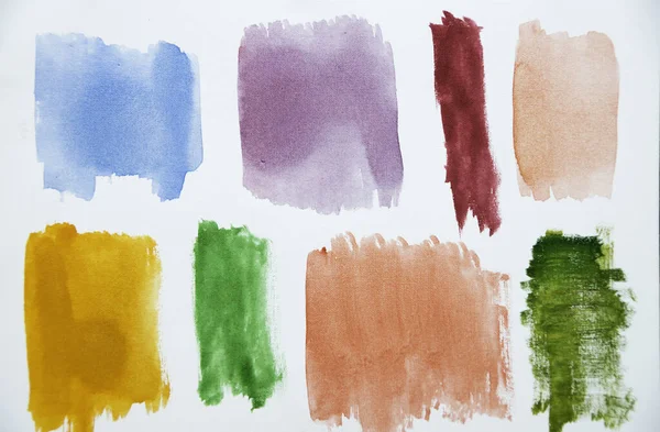 Abstract Water Color Strokes Great Use Element Your Design — Stock Photo, Image