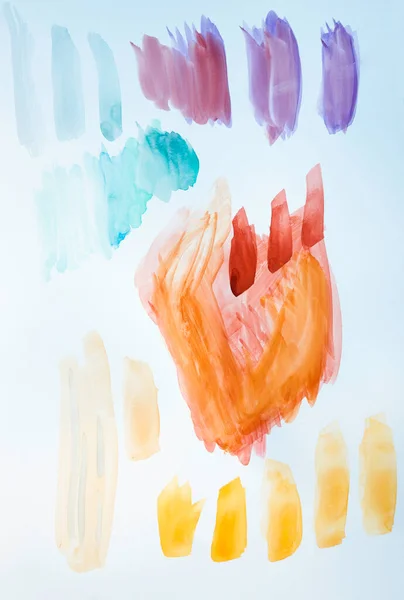 Watercolor Strokes Great Use Element Your Design — Stock Photo, Image