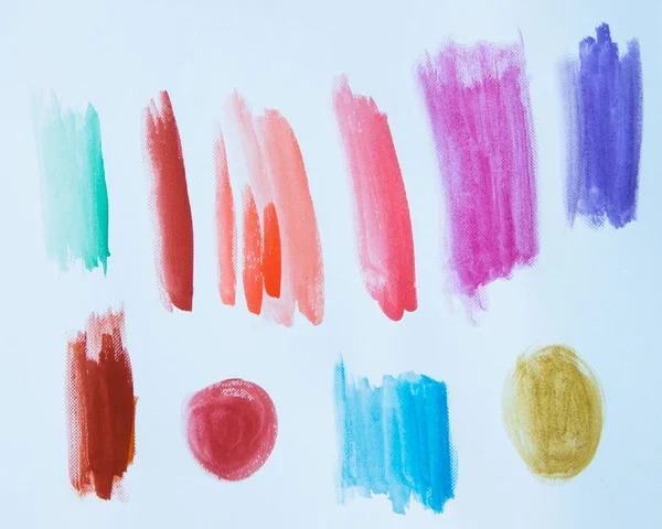 Watercolor Strokes Great Use Element Your Design — Stock Photo, Image