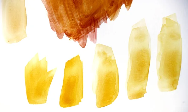 Watercolor Strokes Great Use Element Your Design — Stock Photo, Image