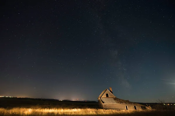 Casa Abandonada Wyoming — Fotografia de Stock