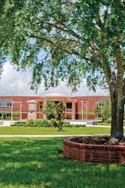 High School in Centraal Florida Stockafbeelding