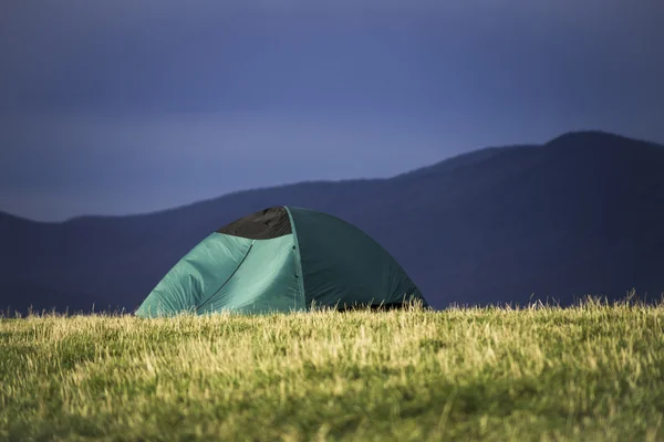 Camping in North Carolina in the Fall — Stock Photo, Image