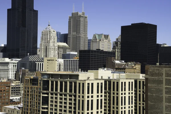 Chicago with Variety of Styles of Architecture — Stock Photo, Image