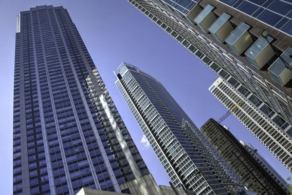 Architecture in Chicago with Blue Sky — Stock Photo, Image