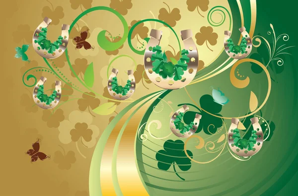 St Patricks Day Design — Stock Vector