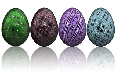 Paskalya yumurtaları doğrultusunda