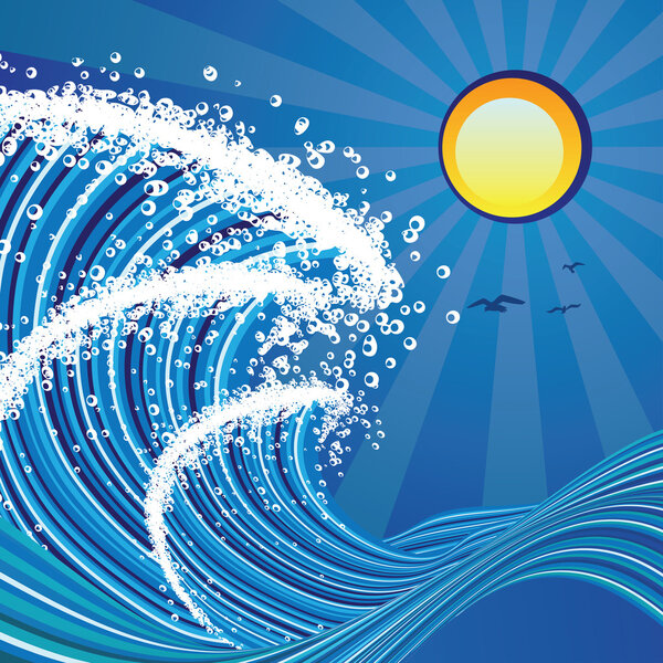 Мультфильм "Бурное море"
