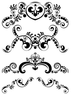 Dekoratif çiçek süsü.