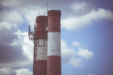 Sanayi baca yığını