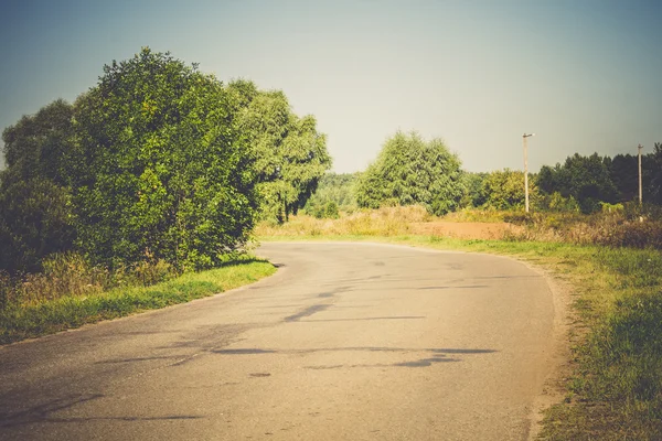 Сельские дороги отфильтрованы — стоковое фото