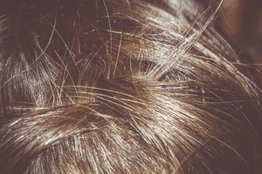 Örgülü saç makro