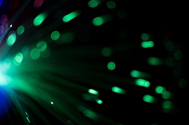 Renkli Bokeh ışık efekti