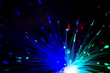 Renkli Bokeh ışık efekti