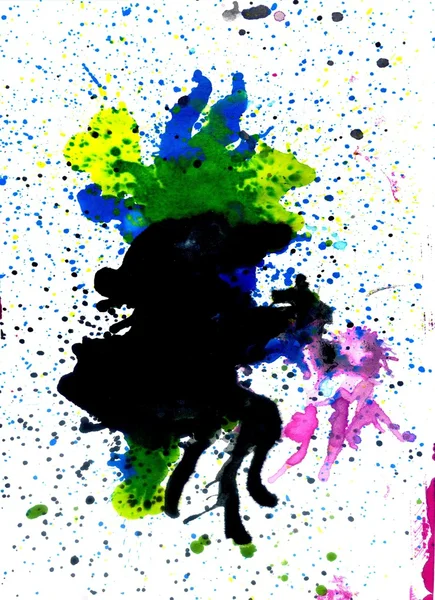 Colorful Paint Drips — Stock Photo, Image