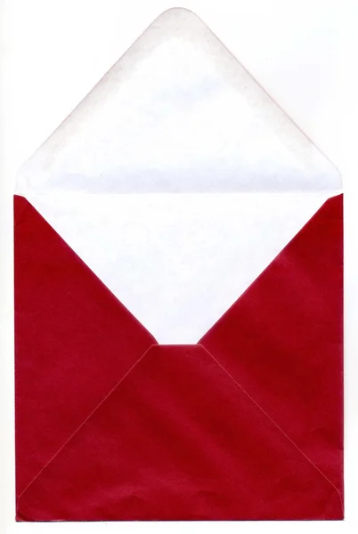 Red Paper Envelope — Stock Photo, Image