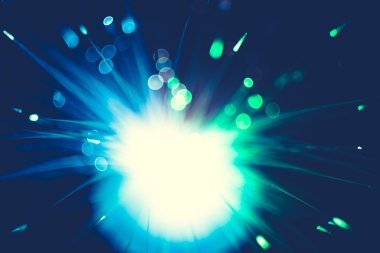 Filtre renkli Bokeh ışık efekti