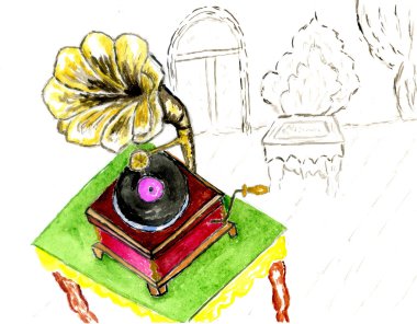 Oda sanat de gramofon