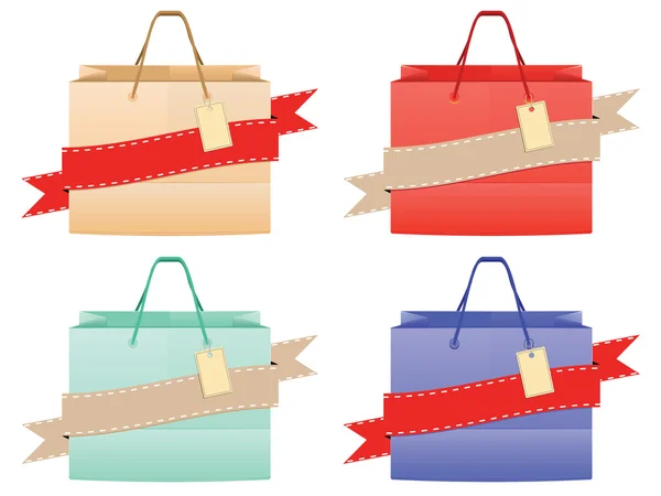 Shopping Bag Design — Stock Vector