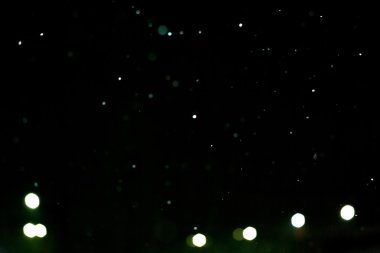 Ufuk gece kar yağışı