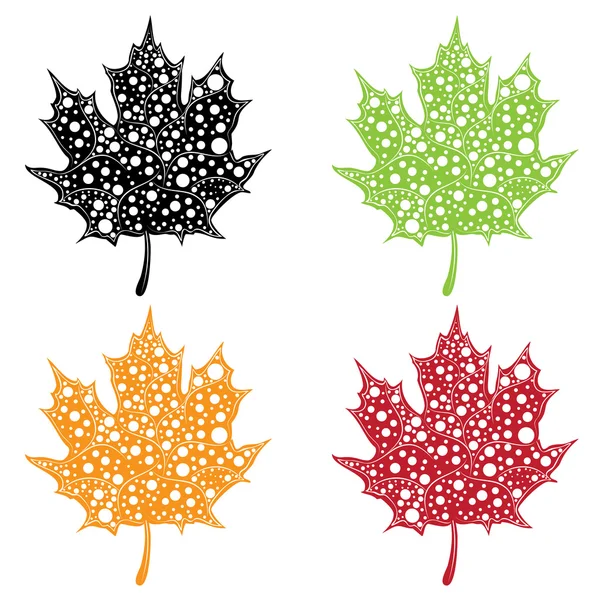 Декоративні Leaf силует — стоковий вектор