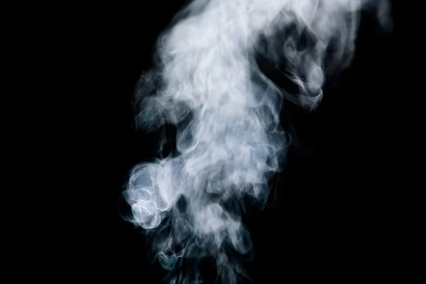 Kouř ve tmě — Stock fotografie