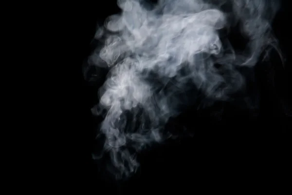 Fumar no escuro — Fotografia de Stock