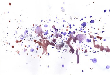 yeşil ve turuncu boyalı doku