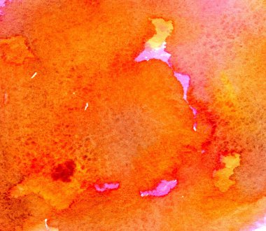 yeşil ve turuncu boyalı doku