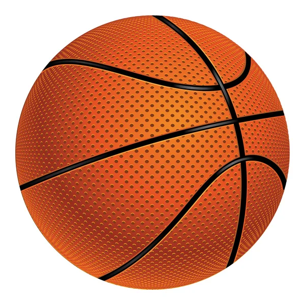 Pallone da basket — Vettoriale Stock