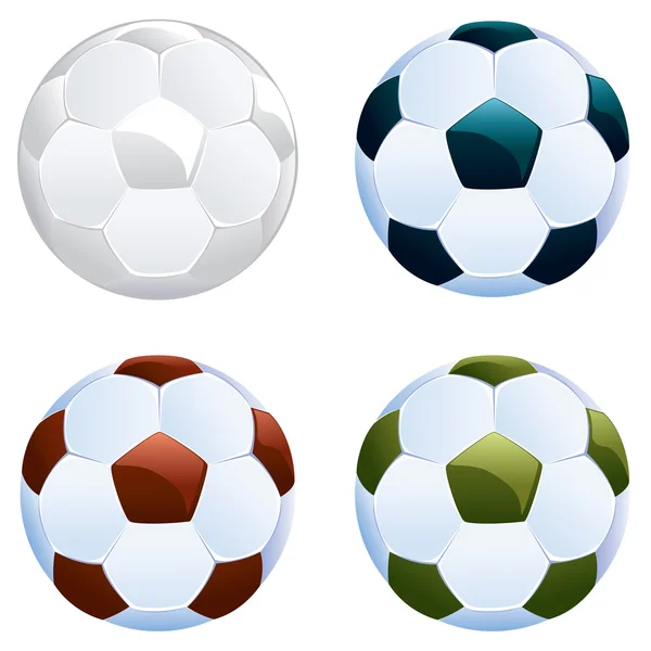 Soccer Ball Icon — Stock Vector