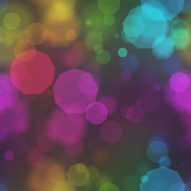 renkli bokeh arkaplanı