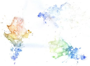 renkli Meşe yaprağı