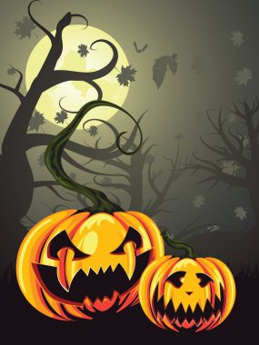 Ormanda korkunç kabaklar