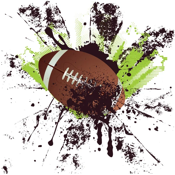 Grunge Rugby — Stock Vector