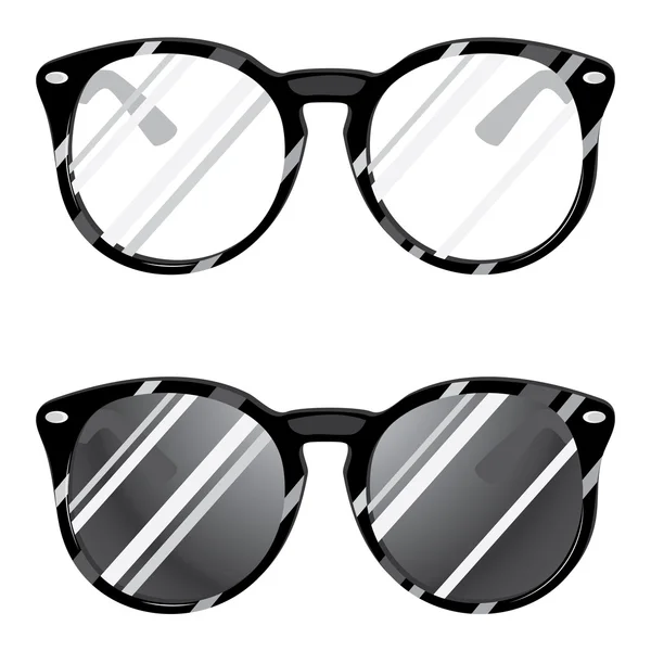 Gafas Hipster — Vector de stock