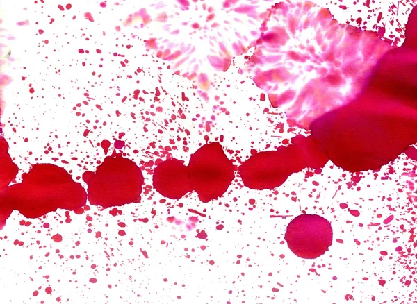 Pink Ink Splash — Stock Photo, Image