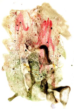 Çok renkli Akrilikler doku