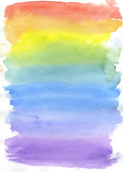 Multicolor Watercolor Paint — Stock Photo, Image