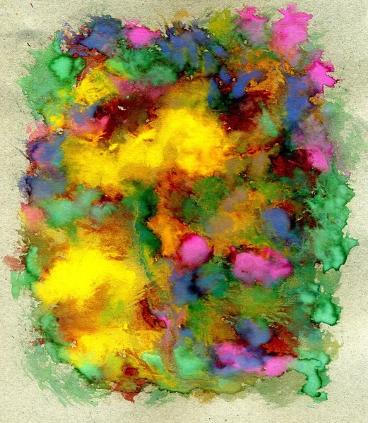 Varicolored guaj boya — Stok fotoğraf