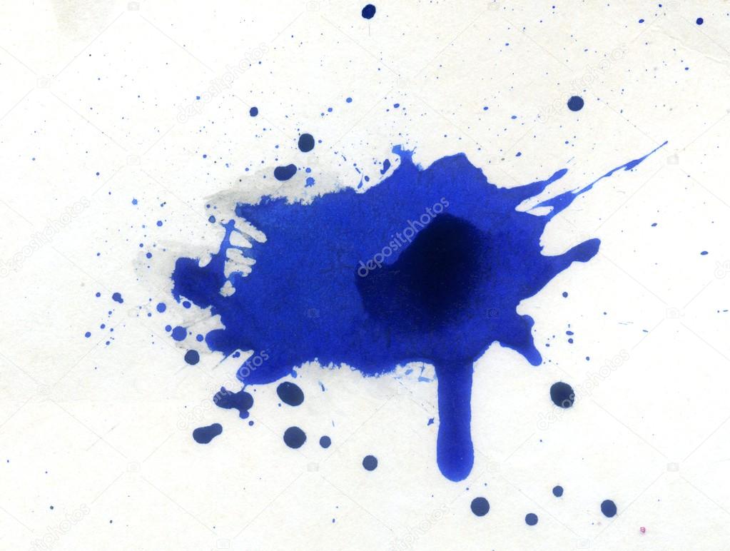 Blue Ink Blot