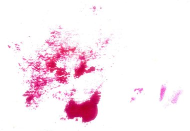 Pembe mürekkep Splash