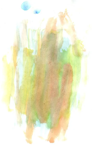 Многоцветная акварельная краска — стоковое фото