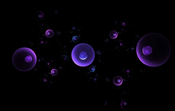 Fractal violeta — Fotografia de Stock