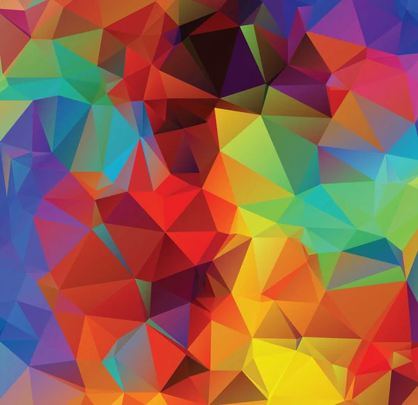 Multicolor geometrische achtergrond — Stockvector