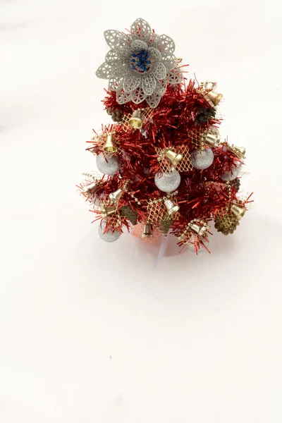 Pomul roșu de Crăciun — Fotografie, imagine de stoc