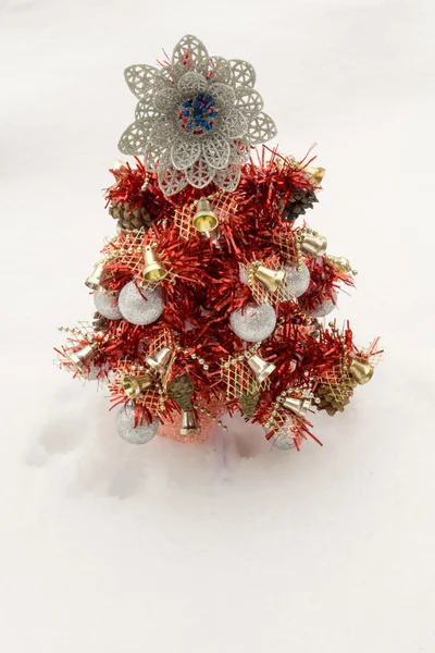 Pomul roșu de Crăciun — Fotografie, imagine de stoc