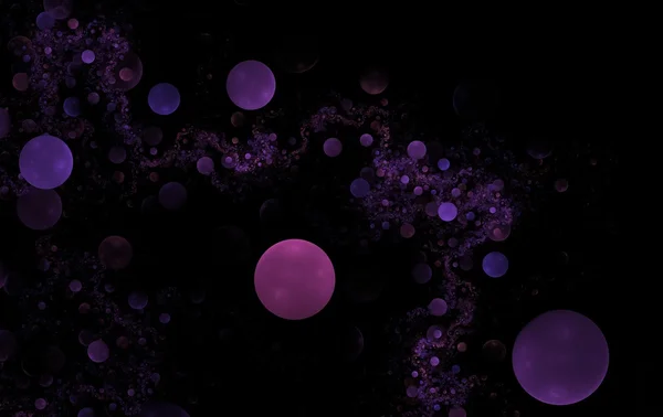 Fractal violeta — Fotografia de Stock
