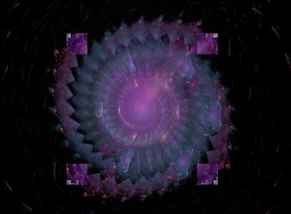 Violet fractal — Stockfoto