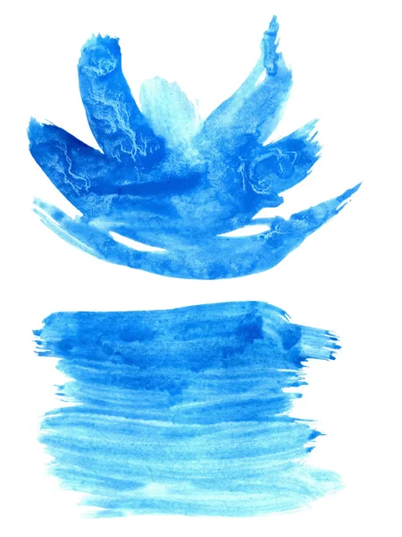 蓝色的油漆的纹理 — 图库矢量图片